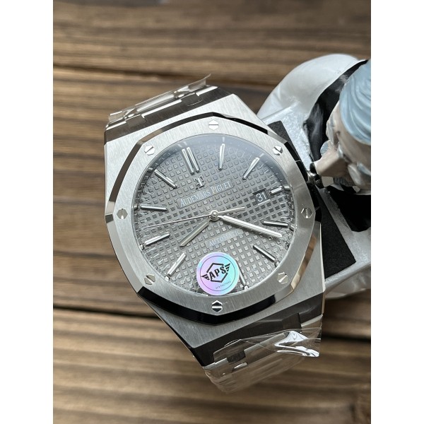 APSF V2 오데마피게 로얄오크 15400 그레이다이얼 스틸브레이슬릿