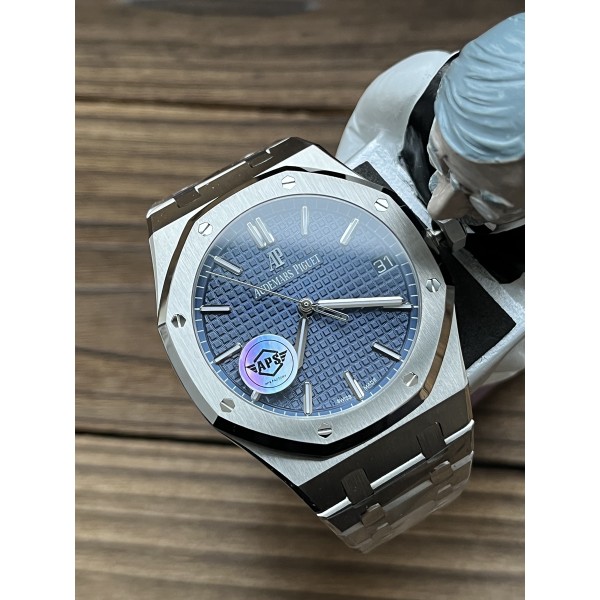 APSF V2오데마피게 로얄오크 15500 블루다이얼 스틸브레이슬릿
