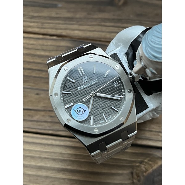 APSF V2 오데마피게 로얄오크 15500 그린다이얼 스틸브레이슬릿