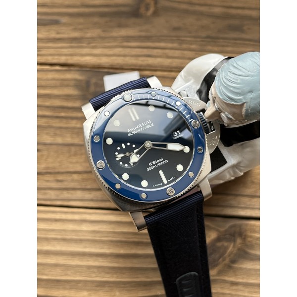 VSF 파네라이 PAM1289 섭머저블 블루다이얼 블루스트랩
