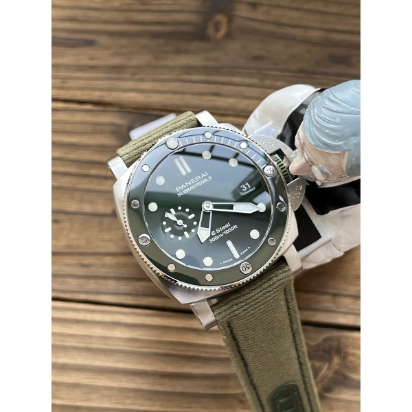 VSF 파네라이 PAM1287 섭머저블 그린다이얼 그린스트랩