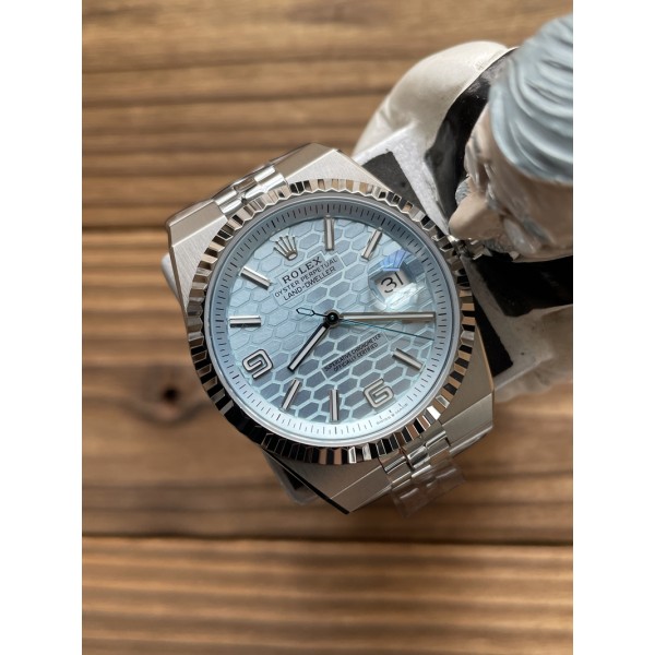3BF 롤렉스 랜드드웰러 36MM 아이스블루 다이얼