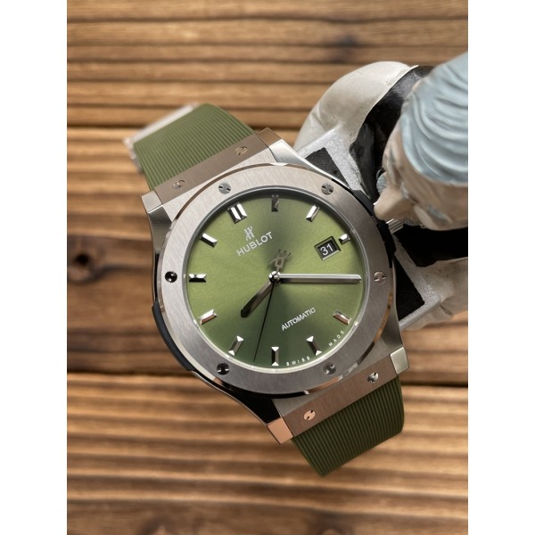 JJZ 위블로 클래식퓨전 티타늄 그린 42mm 